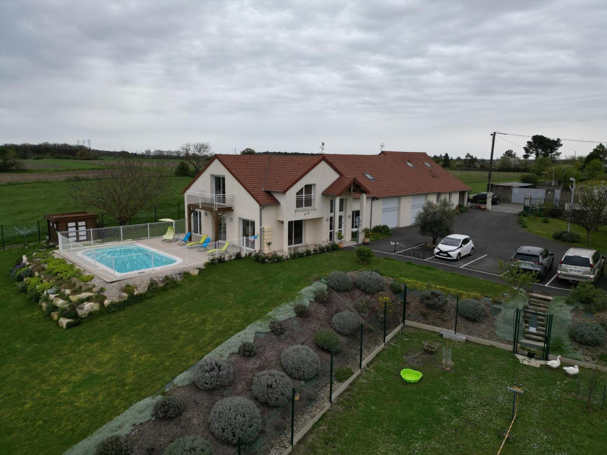 Gite Montgolfiere 6 Personnes Châtellerault Dış mekan fotoğraf